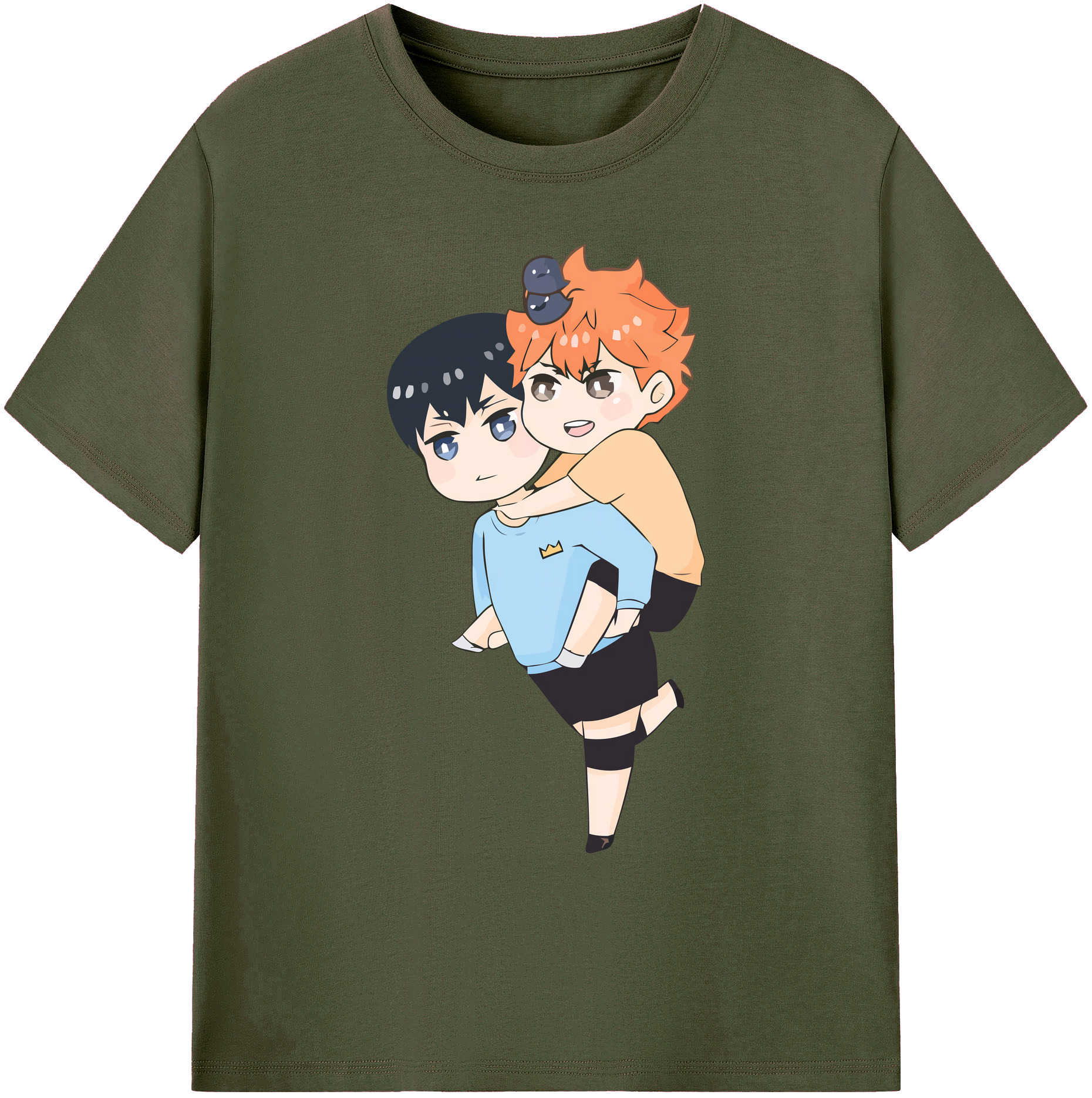 （画像用） ハイキュー!! Haikyu!! 綿100％ メンズ半袖Tシャツ｜肌触りやわらか＆通気性